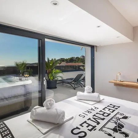 Luxury Penthouse Hvar With Jacuzzi & Sea View Hvar Town